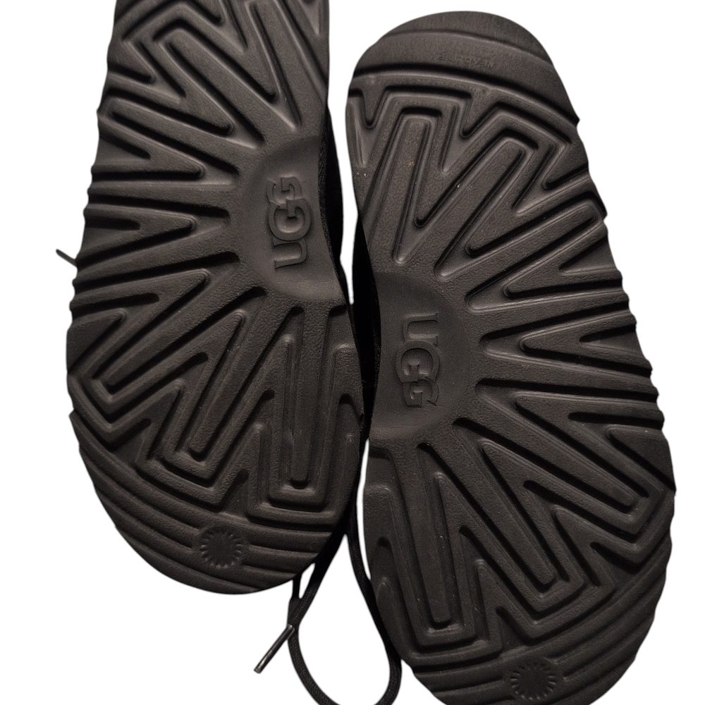 UGG Neumel II Kids Black Lace-Up Boots - Picture 3 of 5